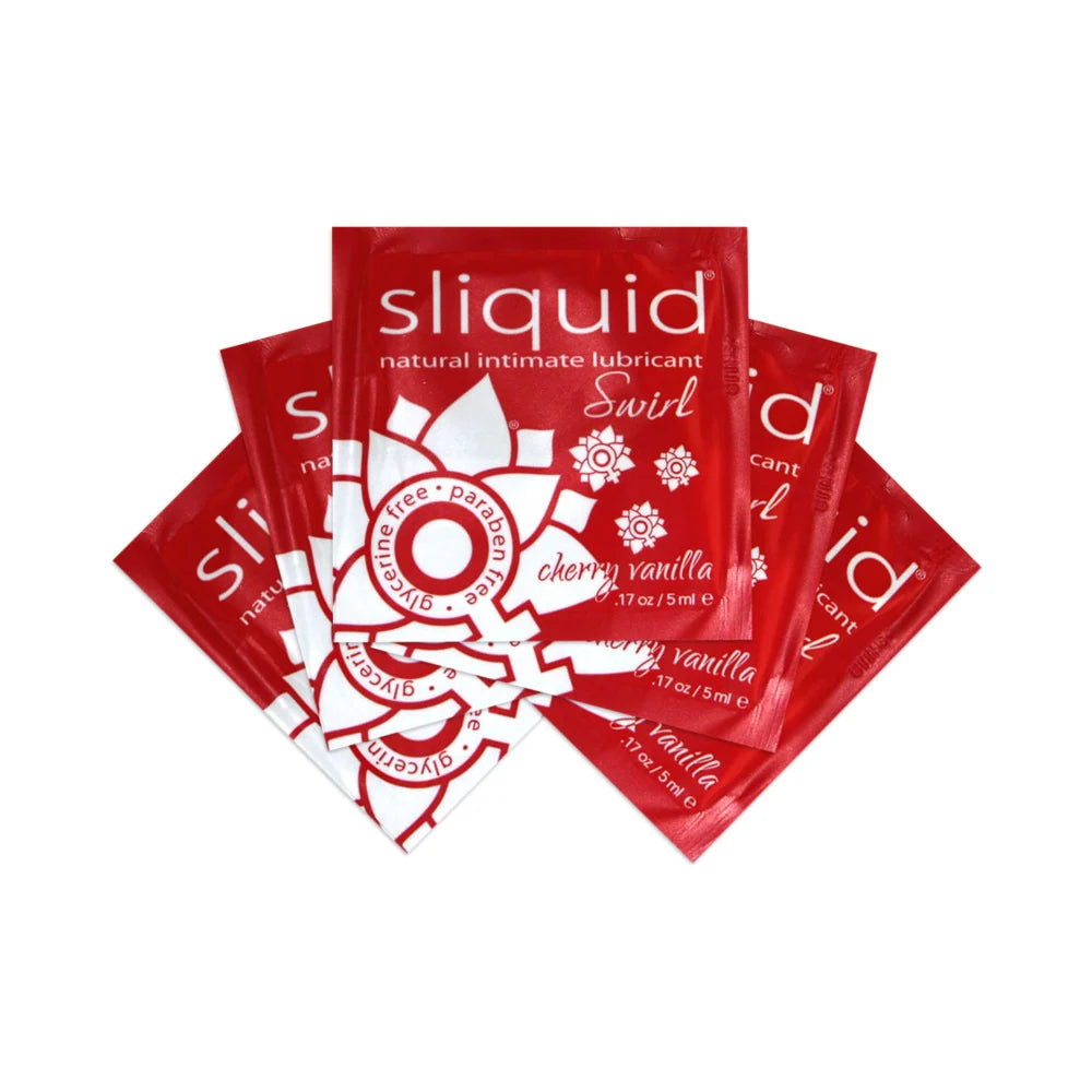 Sliquid Swirl CherryVan Pillows 200/Bag