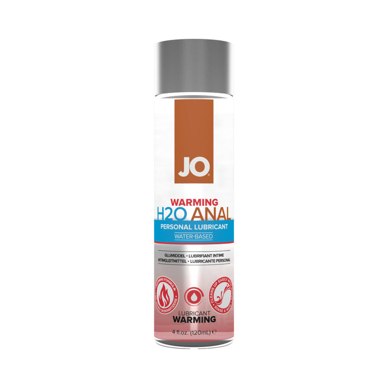 JO H2O Anal Warming 4 oz.