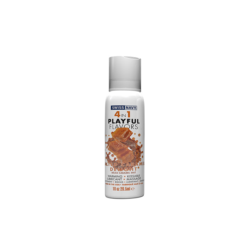 Swiss Navy 4 in 1 Salted Caramel Del 1oz