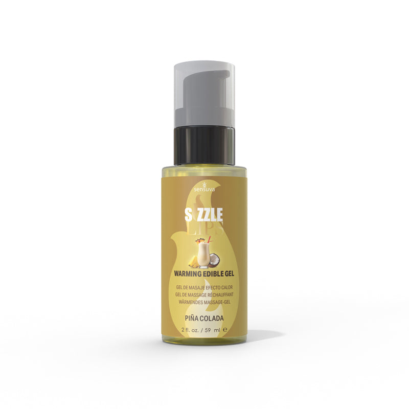 Sizzle Lips Warming Gel Pina Colada 2oz
