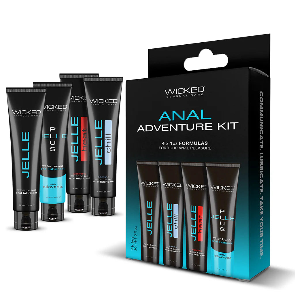 Anal Adventure Kit Contains 4pcs/1oz