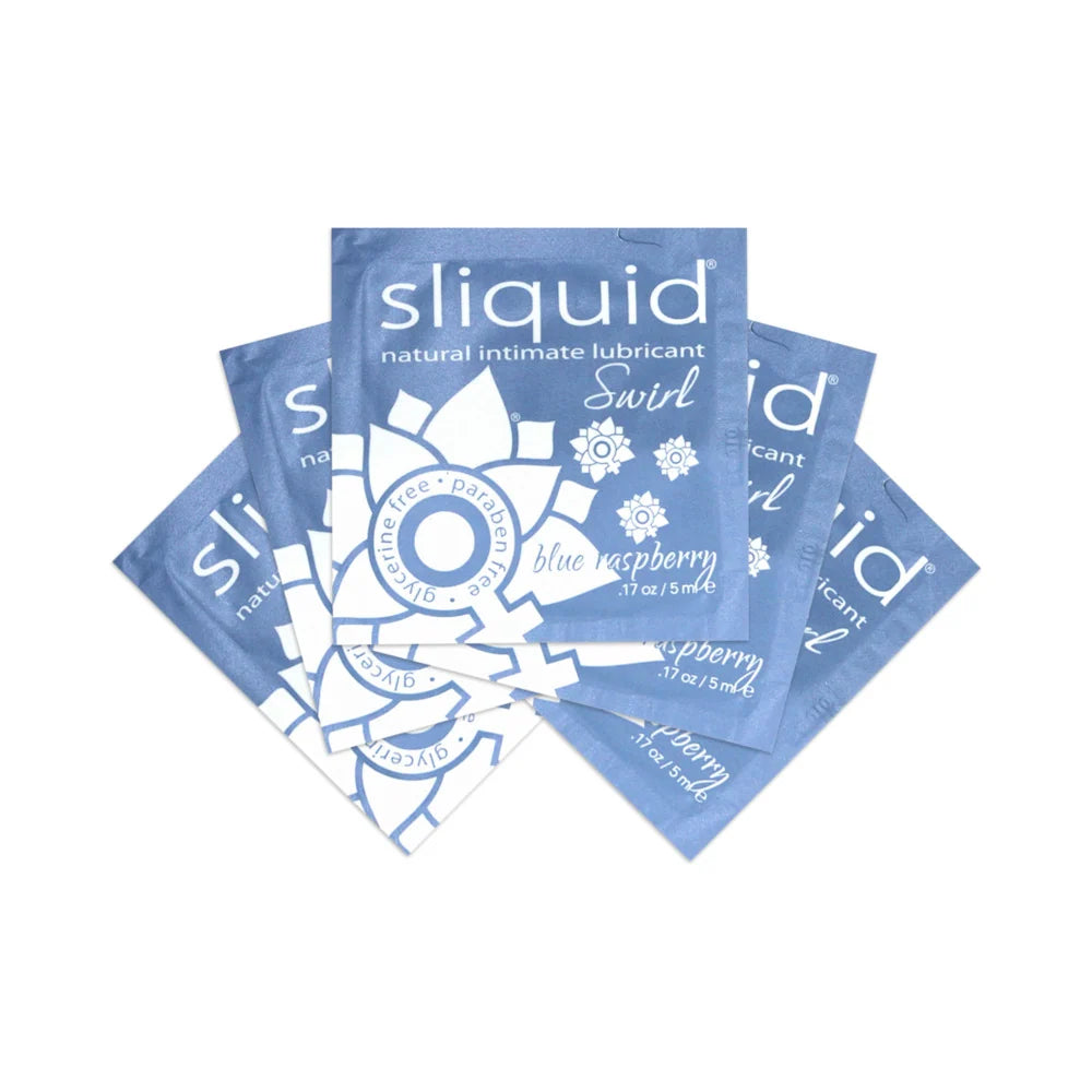Sliquid Swirl BlueRaspb Pillows 200/Bag