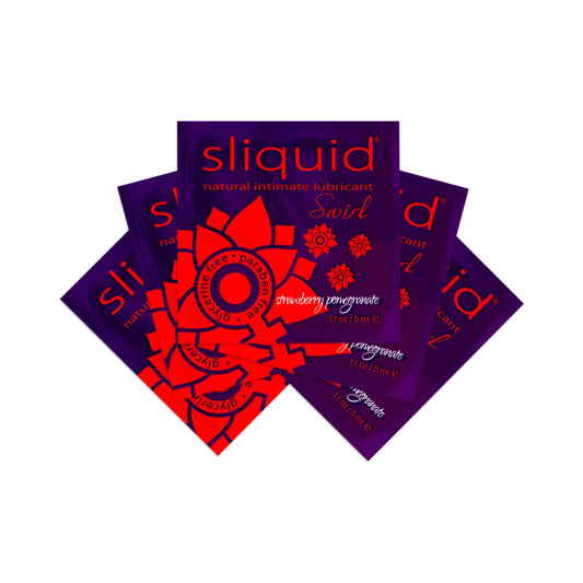 Sliquid Swirl StrawbPom Pillows 200/Bag