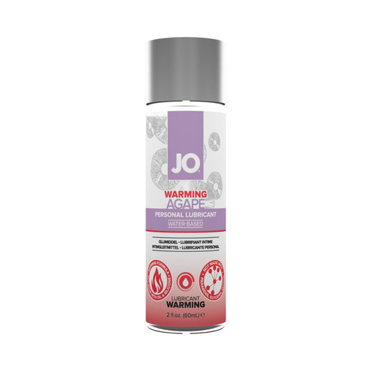 JO Agape Warming Lubricant 2 oz