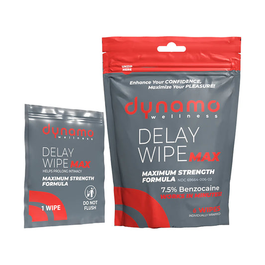 Dynamo Wellness Max Strength Wipe 6Pk